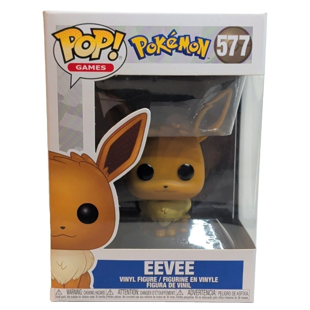 Funko Pop! Games Pokémon Eevee #577 Vinyl Figure w/ Box 2020 Pokémon Company